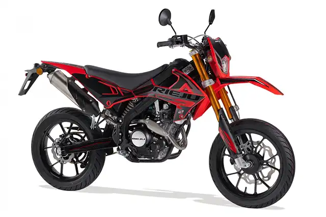 Moto Rieju Marathon 125 SM Europa rouge