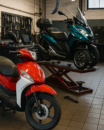 Scooters 50cc 125cc 200cc et scooters 3 roues