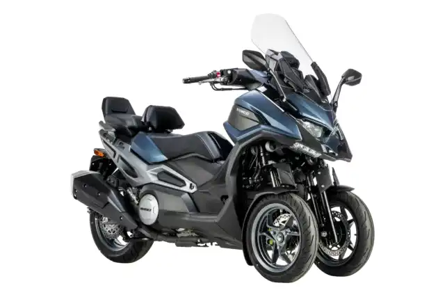 Kymco CV3 550 bleu mat