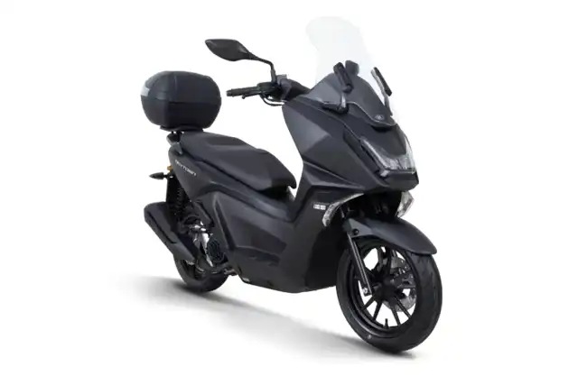 kymco sky town 125 noir mat