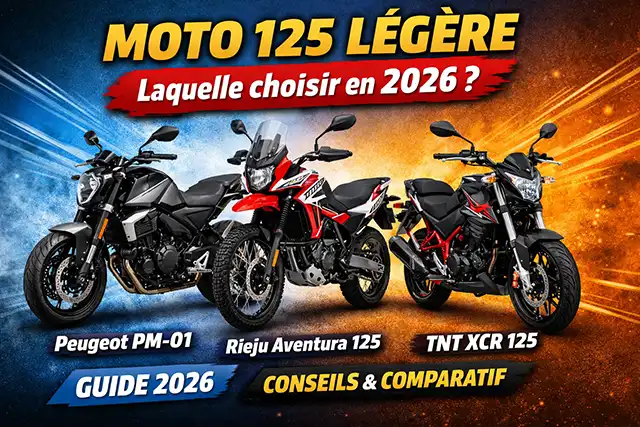Lire la suite à propos de l’article Quelle est la moto 125 la plus légère ? Guide simple pour bien choisir en 2026