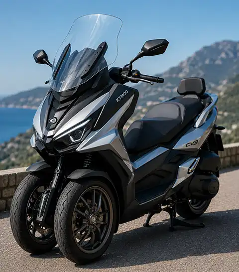Le Kymco CV3 le scooter 3 roues sportif