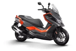 kymco dtx 125 noir et orange