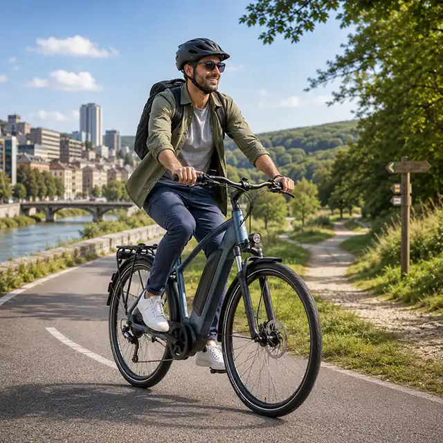 Le VTC électrique le vélo le plus polyvalent