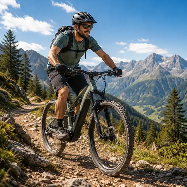 Le VTT électrique pour les terrains plus exigeants