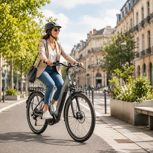 Le vélo électrique de ville idéal pour les trajets quotidiens