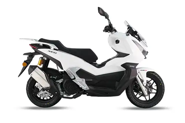 TNT Motor XCO 125 blanc
