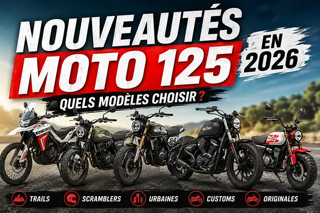 Nouveautés moto 125 en 2026 quels modèles choisir
