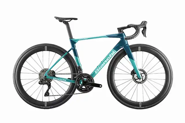 Bianchi Specialissima 105 Di2 celeste